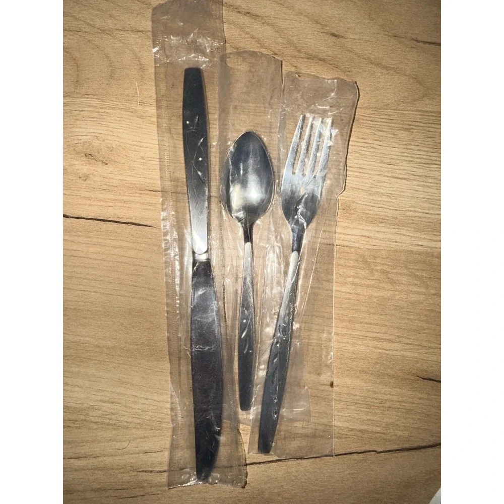 Oneida Will‎ O'Wisp Spoon Knife Forks Heirloom Cube Mark Stainless Lot of 3